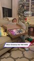 Kid Freezes in Shock After Opening Christmas Gift Surprise|| Heartsome 💖