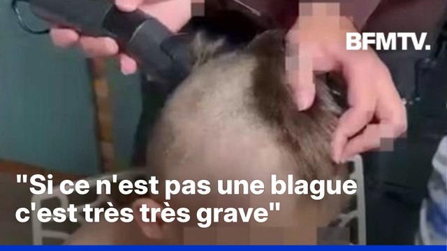Des éducateurs tondent les cheveux d'un enfant de 8 ans dans un foyer et filment la scène