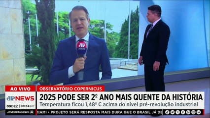 2025 deve ser o 2º ano mais quente da história, diz Copernicus