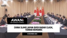 China slams Japan over radar clash, Taiwan remarks