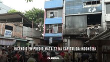 Incêndio em prédio mata 22 na capital da Indonésia