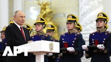 Putin Awards Medals at Kremlin Ceremony Honouring Russia’s Heroes of the Fatherland Day | APT