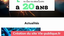Les 20 ans de Vie publique