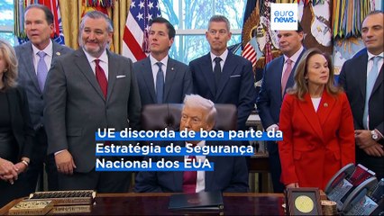 UE "protege os Estados mais pequenos, não os ameaça", diz o comissário Dombrovskis à Euronews