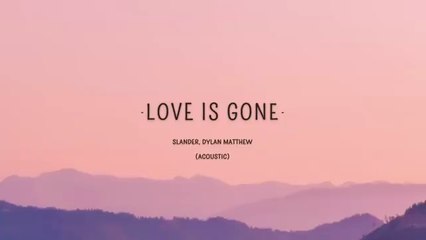 SLANDER - I'm sorry don't leave me I want you here with me (Lyrics) _ Love Is Gone