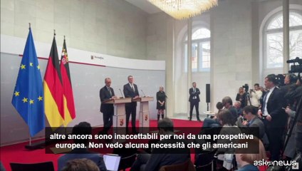 Merz: dobbiamo diventare molto più indipendenti dagli Usa