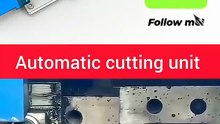 Automatic cutting unit #mechanism #machine #engineering #mechanic #technology credit_@CraftMechanics
