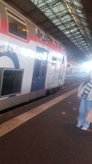 Arrivée d'un train en gare de Toulouse