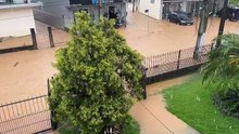 Novos vídeos mostram Palhoça alagada