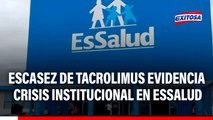 Falta de tacrolimus evidencia la 