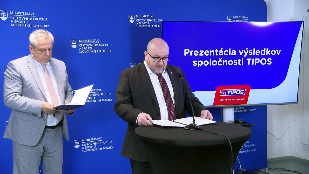 ZÁZNAM: Tipos zvýšil výnosy z hazardných hier za desať mesiacov roka o osem percent