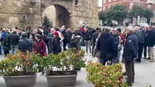 Piombino, protesta in piazza a difesa di cardiologia