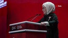 Emine Erdoğan "Soykırımın Kadın Tanıkları: Gazze’de Medya ve Direniş" programının açılışında konuştu