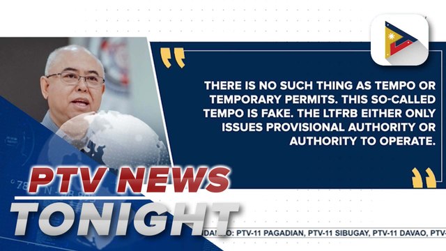 LTFRB says ‘Tempo’ permit for TNVs does not exist