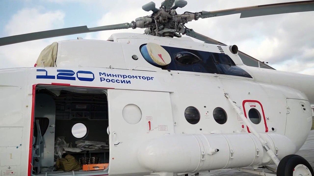 Russia receives new Mi-8MTV-1 helicopters for operations in the Far North and Far East