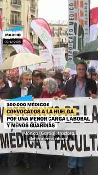 Así ha sido la primera jornada de huelga y manifestaciones de los médicos en España