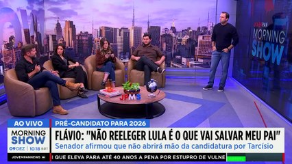 Flávio Bolsonaro: “Não REELEGER Lula é o que vai SALVAR meu PAI”