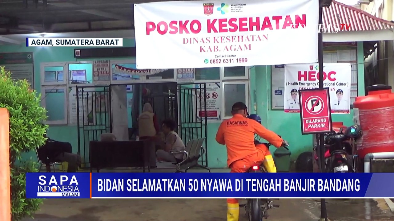Perjuangan Tenaga Medis Selamatkan 50 Korban Luka Banjir Bandang Kabupaten Agam| SAPA MALAM