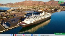 Regresa crucero a Guaymas: llega el Zaandam con 1,432 pasajeros