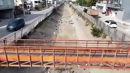 Adana’da sulama kanalları çöplüğe döndü