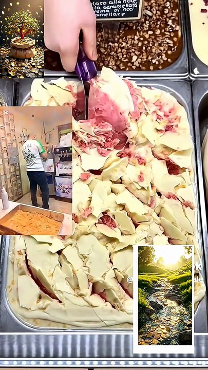 gelato ice cream #icecream #dessert #food #cake #chocolate #foodie #recipe #streetfood #shortsvideo