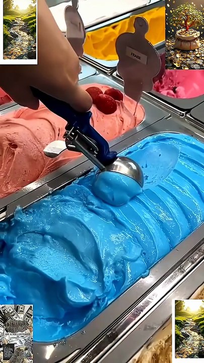 ice Cream gelato #icecream #dessert #food #cake #gelato #chocolate #foodie #sweet #streetfood #short