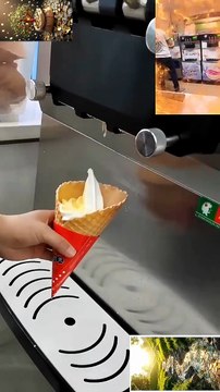 ice Cream tricks#icecream #dessert #food #cake #chocolate #recipe #streetfood #shortsvideo