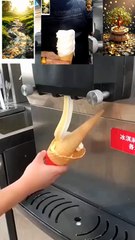 the biggest ice Cream #icecream #dessert #food #cake #chocolate #streetfood #shortsvideo