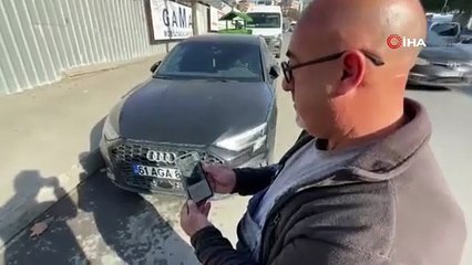 Sanayi ustası aracının başkası tarafından satışa çıkarıldığını görünce şoke oldu