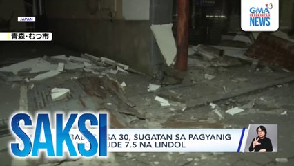 'Di bababa sa 30, sugatan sa pagyanig ng magnitude 7.5 na lindol | Saksi