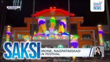 Halos 100 drone, nagpatingkad sa Paskuhan Festival | Saksi