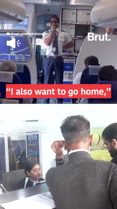 Indigo pilot announcement amid disruptions
