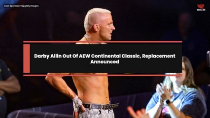 Darby Allin Out Of AEW Continental Classic, Replacement Announced