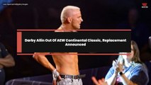 Darby Allin Out Of AEW Continental Classic, Replacement Announced