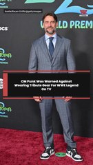 CM Punk Was Warned Against Wearing Tribute Gear For WWE Legend On TV