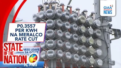 In Case You Missed It -MERALCO rate cut; Wellness leave para sa gov't officials at employees | SONA