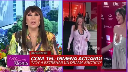 La reacción de Gimena Accardi cuando Moria Casán la apuró sobre su nueva amor: "De potranca a yegua"