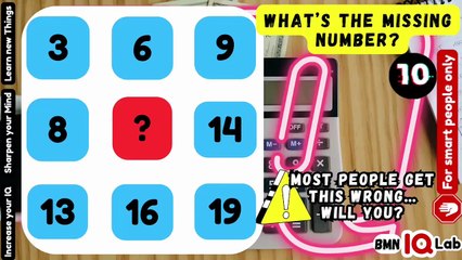 What’s the missing number? 🤔