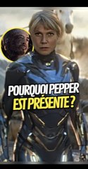 Pourquoi Pepper est elle sur le champ de bataille ? #pepperpotts #avengersendgame #marvel #onregardequoi #ironman