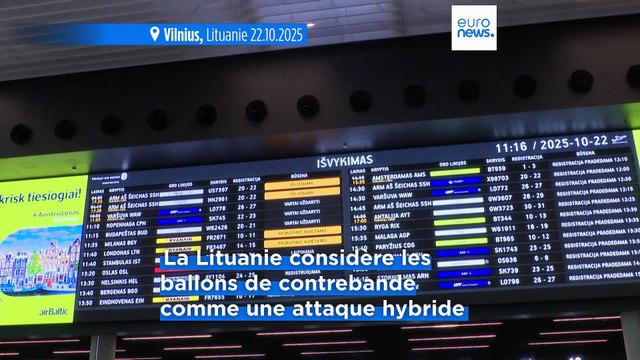 Face aux Incursions de ballons en provenance du Bélarus, la Lituanie déclare l'état d'urgence