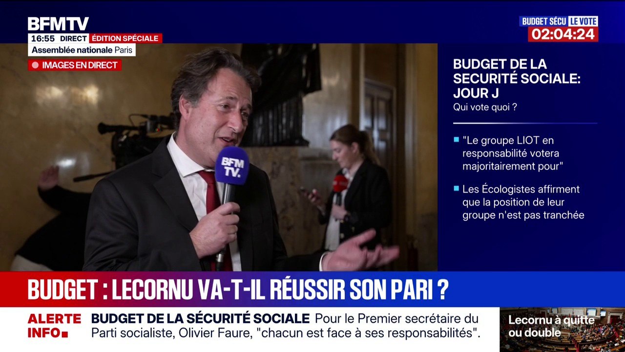 Budget de la Sécu: "Plus de taxes pour plus de dépenses" déplore Sylvain Berrios (Horizons)
