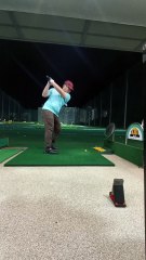 How does it feel to do the rising impact golf swing from Netflix