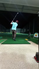 How does it feel to do the rising impact golf swing from Netflix