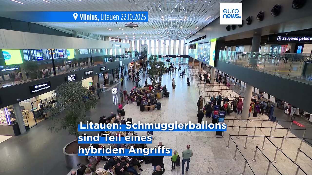 Litauen verhängt Notstand wegen Ballonangriffen aus Belarus