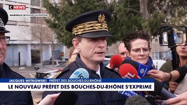 A une semaine de la venue d'Emmanuel Macron à Marseille, opération anti-drogue géante avec 1.500 gendarmes et policiers mobilisés de manière simultanée sur 15 points de deal de la cité phocéenne