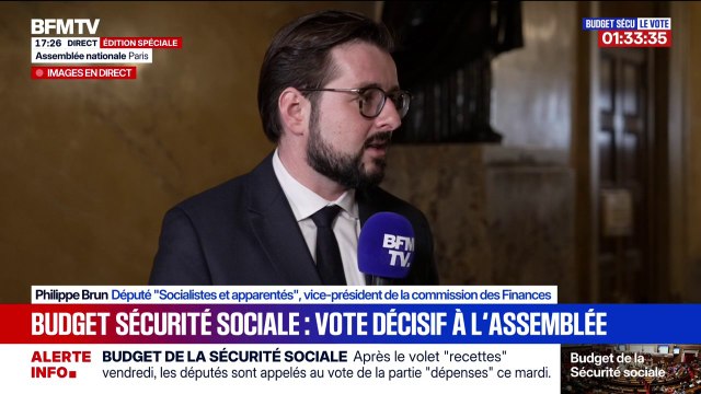 Budget de la Sécu: C'est un très bon budget pour les classes populaires , estime Philippe Brun (Socialistes et apparentés)
