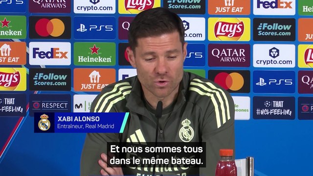 Xabi Alonso : Il faut être prêt à affronter ces situations avec calme