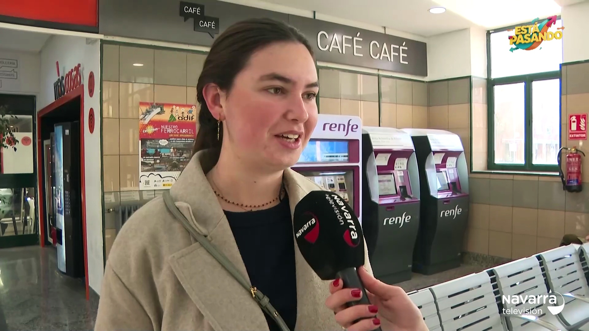La estación de tren de Pamplona, entre las preferidas para viajar