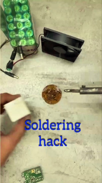 DIY Smoke Absorber for Safe Soldering