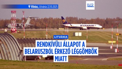 Litvánia rendkívüli állapotot hirdetett a Belaruszból érkező csempészléggömbök miatt